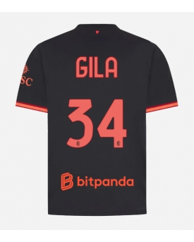 Billige Fotballdrakt AC Milan Mario Gila #34 Replika Tredjedrakt 2026-27 Kortermet Billige Fotballdrakt AC Milan Mario Gila #34 Replika Tredjedrakt 2026-27 Kortermet